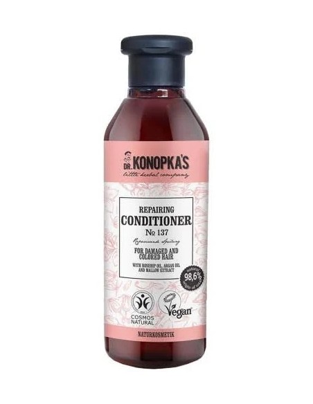Acondicionador reparador cabello dañado y teñido 500 ml Konopka