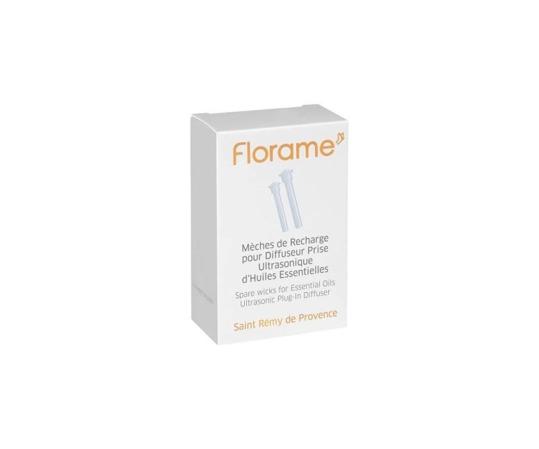 Mechas recarga difusor enchufable ultrasónico 4 ud FLORAME