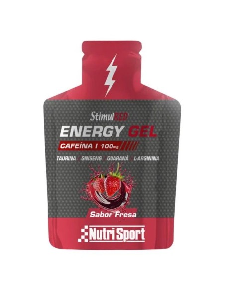 Stimulred Energy Gel Fresa 24 uds Nutrisport