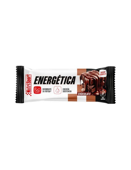 Barrita energética chocolate 24 uds Nutrisport