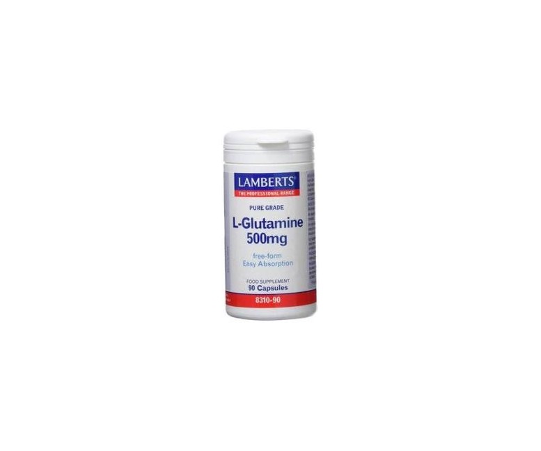 L-glutamina 90 cap - 500 mg Lamberts