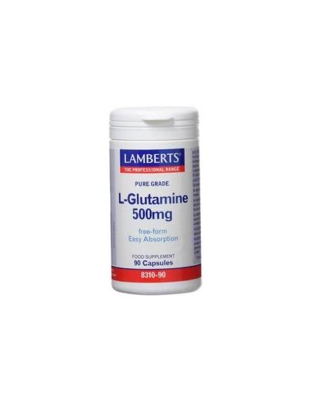 L-glutamina 90 cap - 500 mg Lamberts