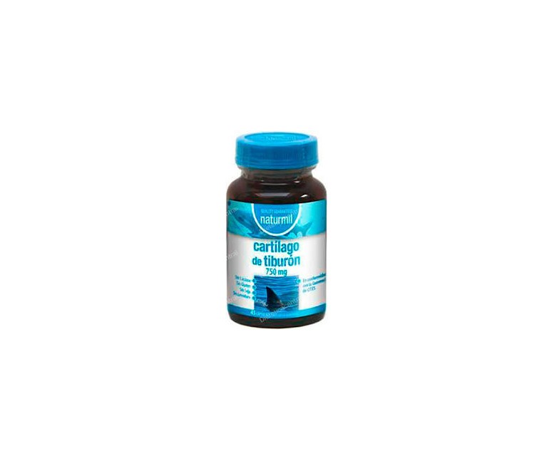 Cartílago de tiburón 45 cap - 750 mg Dietmed
