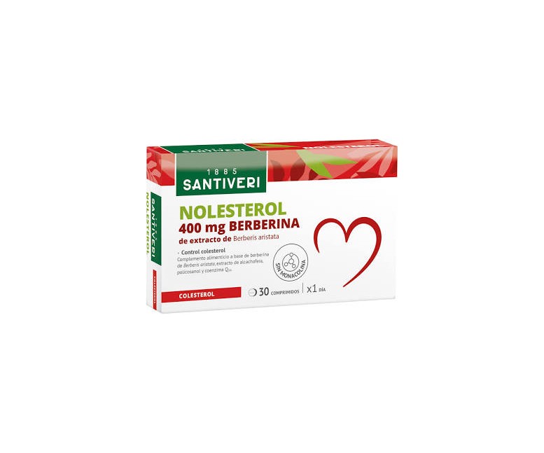 Nolesterol berberina 30 cap - 400 mg Santiveri