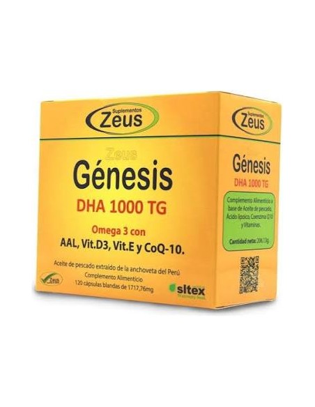 Genesis Dha Tg Omega 3 30 cap Zeus