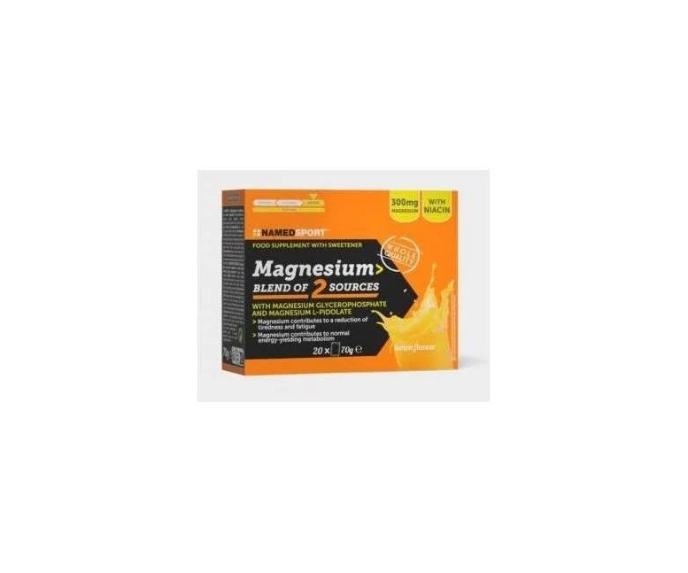 Magnesium blend of 2 sources 20 sbrs Named Sport