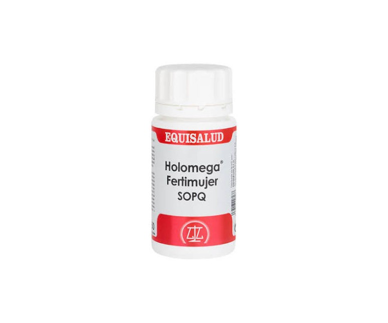 Holomega Fertimujer Sopq 50 cap Equisalud