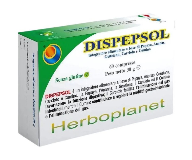 Dispepsol - Herboplanet 60 tab HERBOPLANET