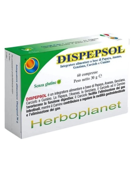 Dispepsol - Herboplanet 60 tab HERBOPLANET