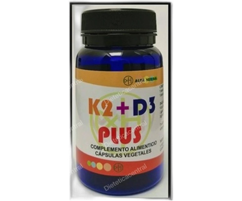K2+d3 plus vegan 60 cap Alfa Herbal