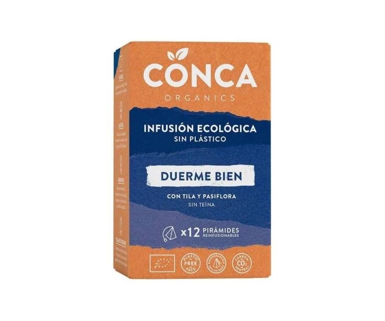 Duerme bien infusión eco 12 cap Conca Organics