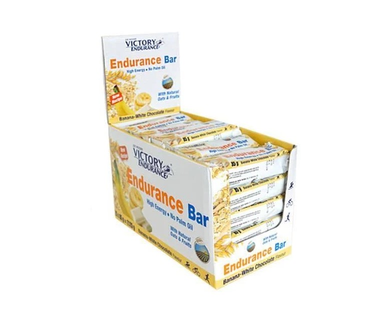 Victory endurance barr. plátano-choco blanco 25 ud Weider