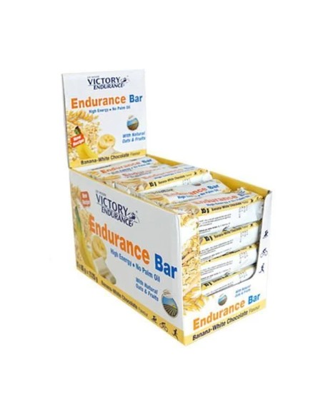 Victory endurance barr. plátano-choco blanco 25 ud Weider