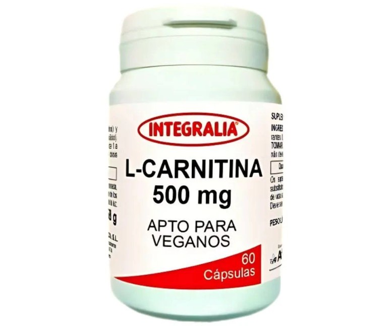 L-Carnitina 60 cap - 500 mg Integralia