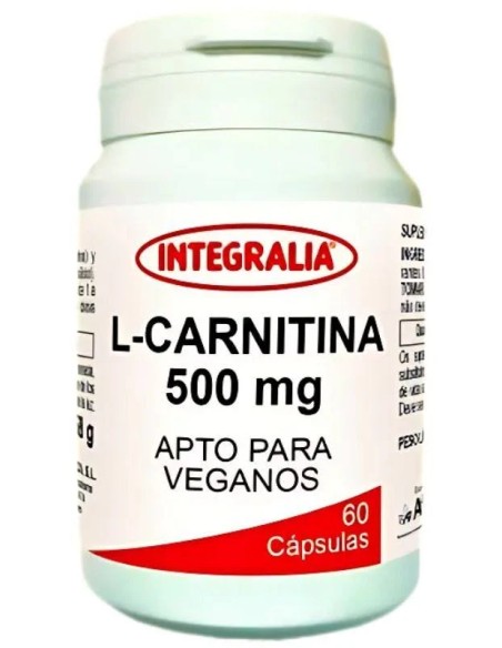 L-Carnitina 60 cap - 500 mg Integralia