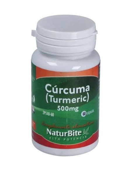 Turmeric (cúrcuma) 60 cap - 500 mg Naturbite