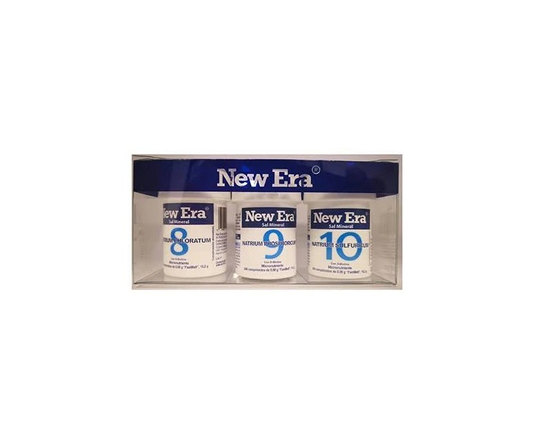 Schüssler trio metabolismo sales 8+9+10 240 comp New Era