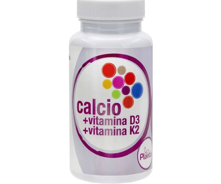 Calcio+vit.d3+vit.k2 Plantis 60 cap Ricola