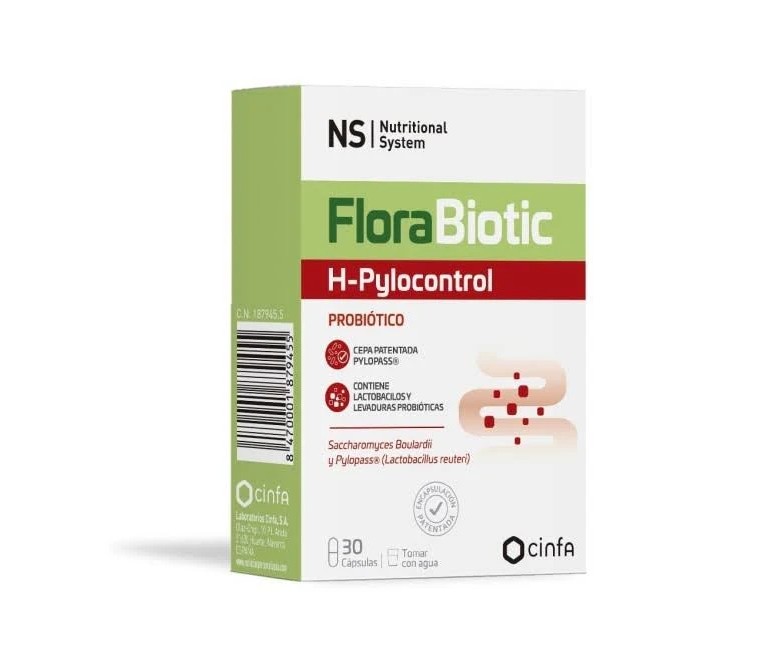 Ns Florabiotic Pylocontrol 28 cap NS