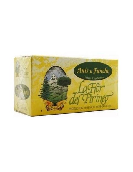 Anís verde hinojo infusion 25 tab Flor Pirineo
