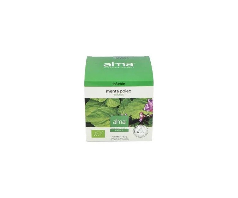Menta poleo infusión eco vegan 15 tab Alma Home