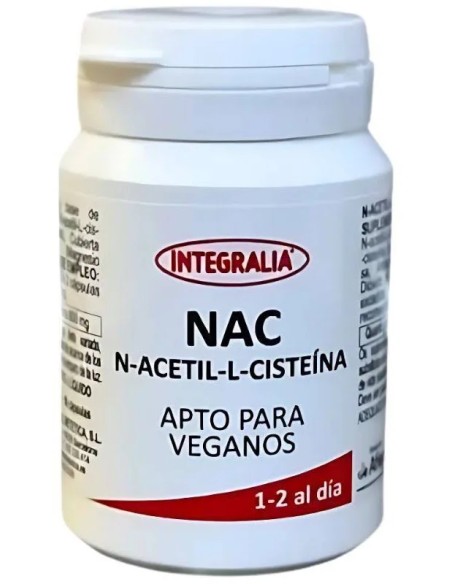 Nac n-acetil-l-cisteína 60 cap Integralia