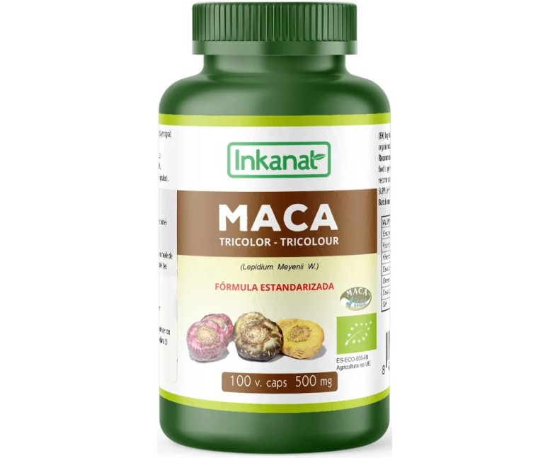 Maca tricolor bio 100 cap Inkanat