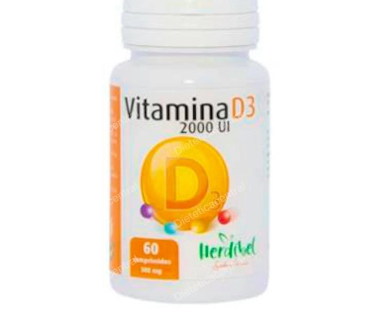 D3 vitamina 60 tab - 2.000 ui Herdibel