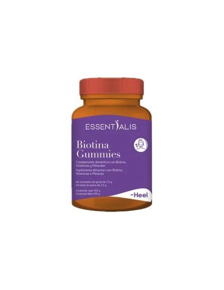 Essentialis Biotina Gummies 60 tab Heel