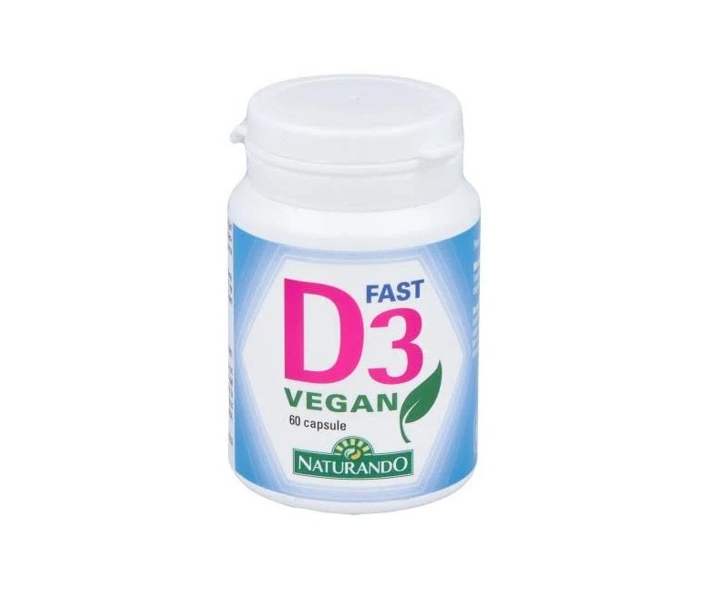 D3 fast vegan 60 cap NATURANDO
