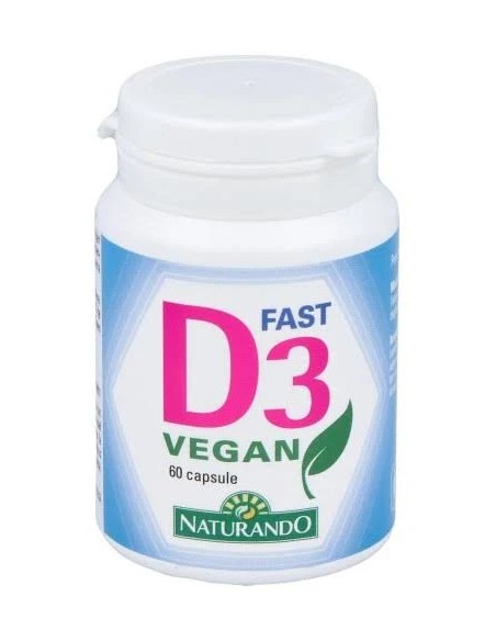 D3 fast vegan 60 cap NATURANDO