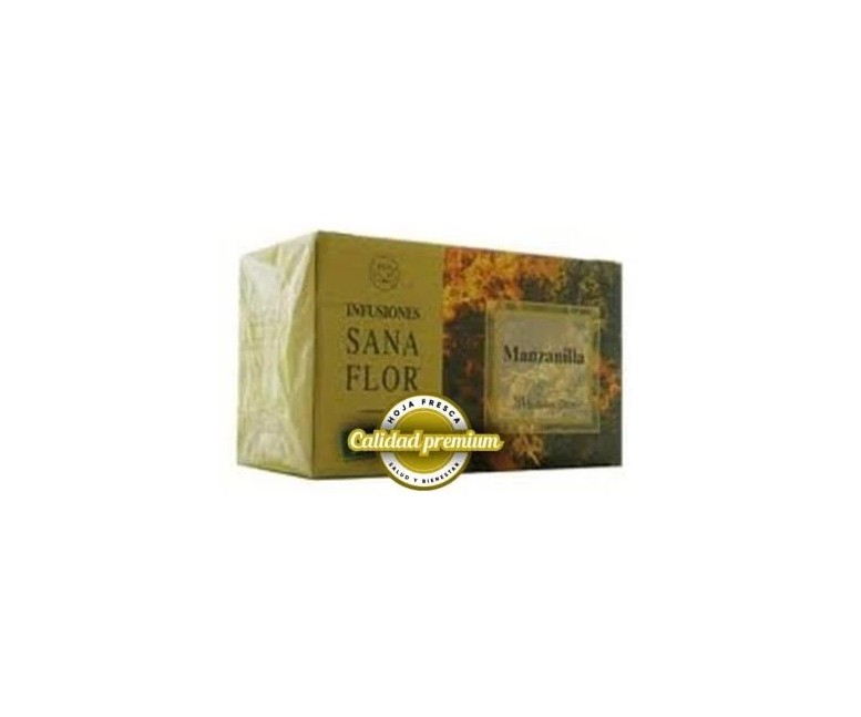 Sanaflor manzanilla infusión bio 20 ud Santiveri