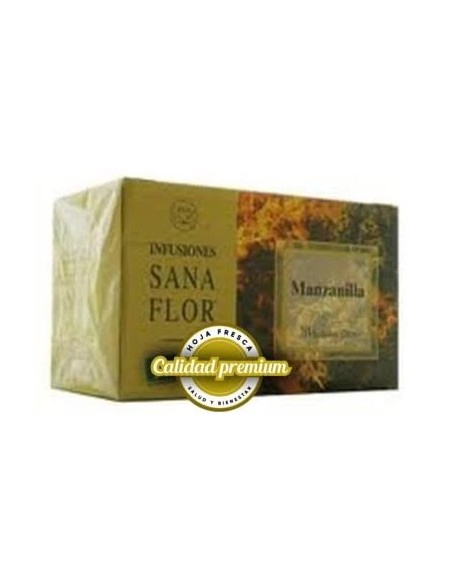 Sanaflor manzanilla infusión bio 20 ud Santiveri