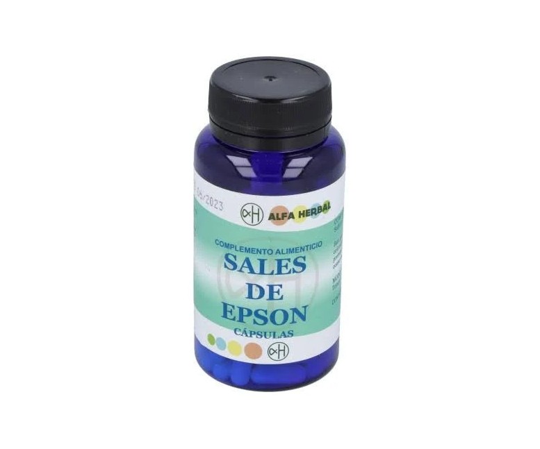 Sales de Epsom 100 cap Alfa Herbal
