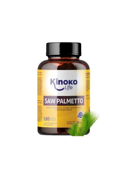 Saw palmetto 180 cap Kinoko Life