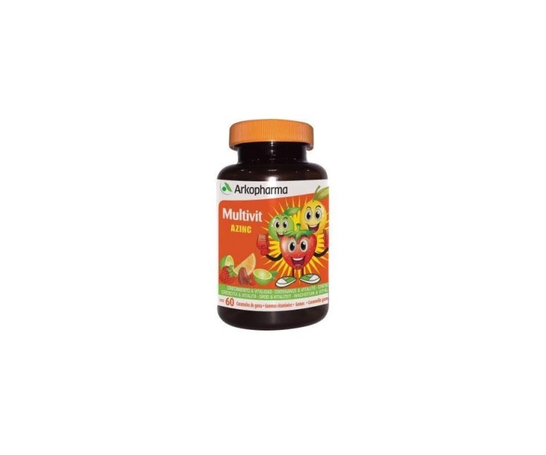 Arkovital multivitamínico vitam junior caramelo de goma 60 tab Arkopharma