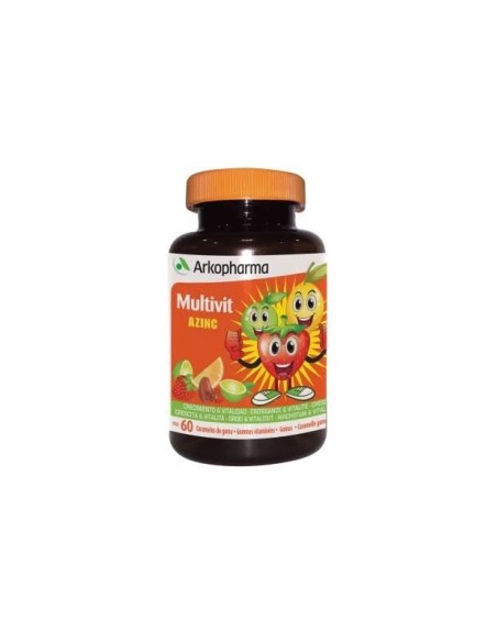 Arkovital multivitamínico vitam junior caramelo de goma 60 tab Arkopharma