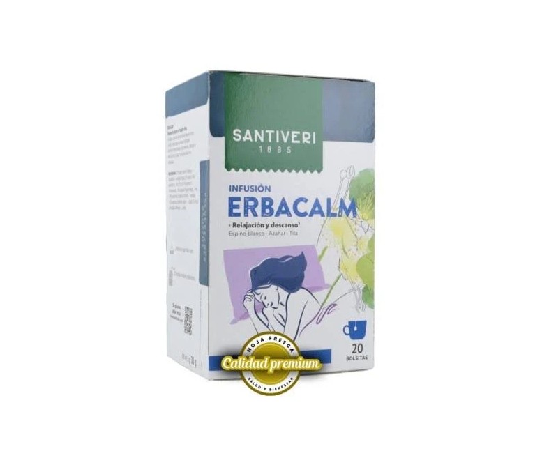 Sanaflor Erbacalm Infusión 20 ud Santiveri
