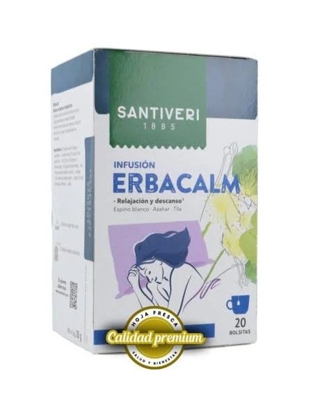 Sanaflor Erbacalm Infusión 20 ud Santiveri