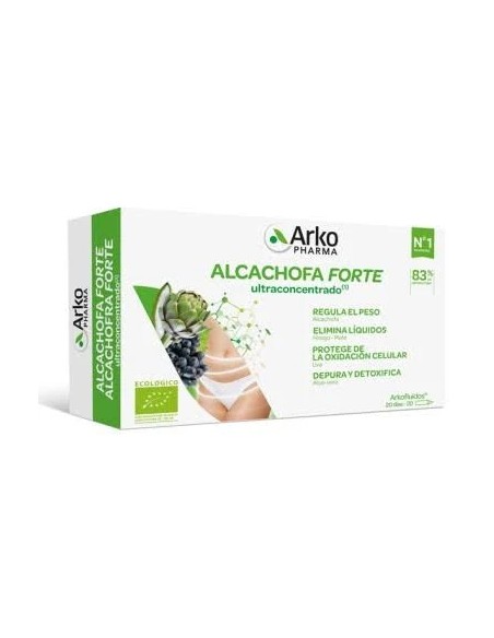 Arkofluido alcachofa forte bio 20 amp Arkopharma