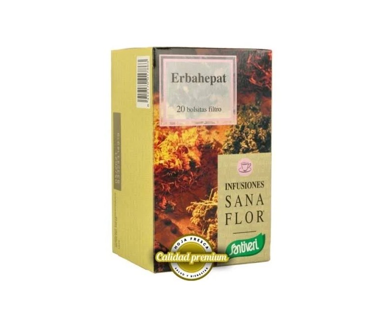 Sanaflor Erbahepat Infusión 20 ud Santiveri