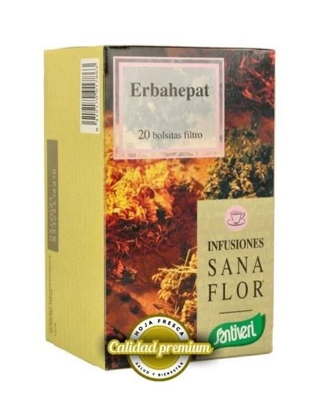 Sanaflor Erbahepat Infusión 20 ud Santiveri