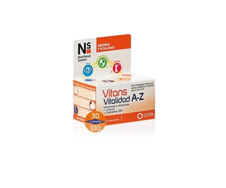 Ns vitans vitalidad a-z 30 cap NS
