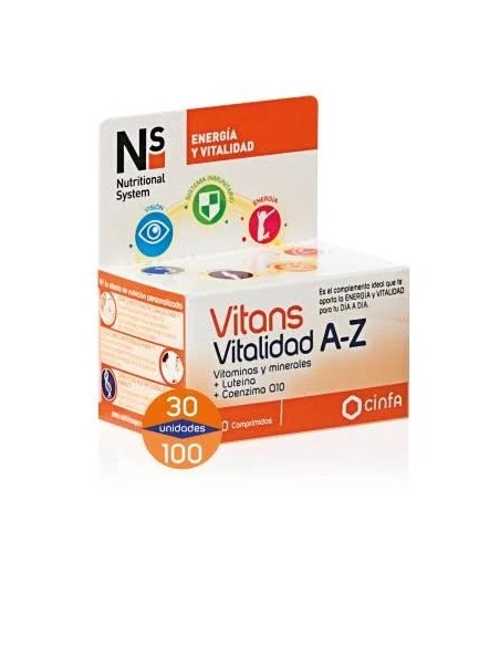 Ns vitans vitalidad a-z 30 cap NS