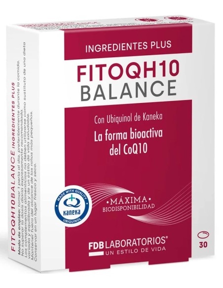 Fitoqh balance ubiquinol 30 cap Fdb