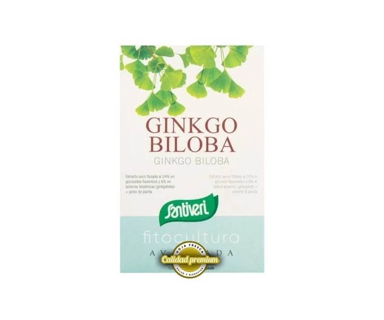 Ginkgo biloba 40 cap Santiveri