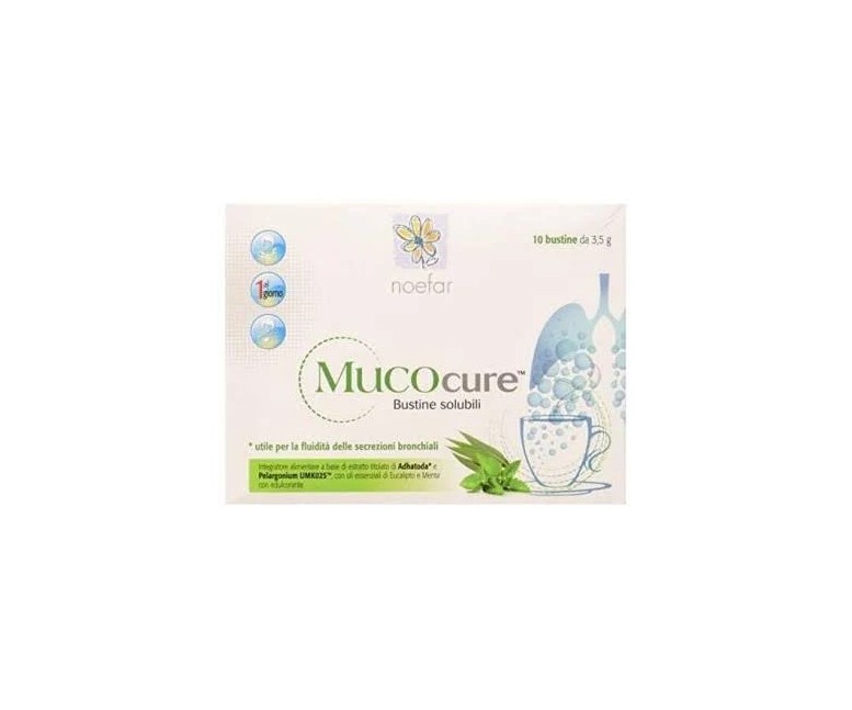 Mucocure infusiones 10 ud Noefar