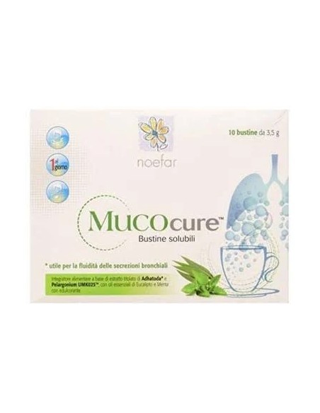 Mucocure infusiones 10 ud Noefar