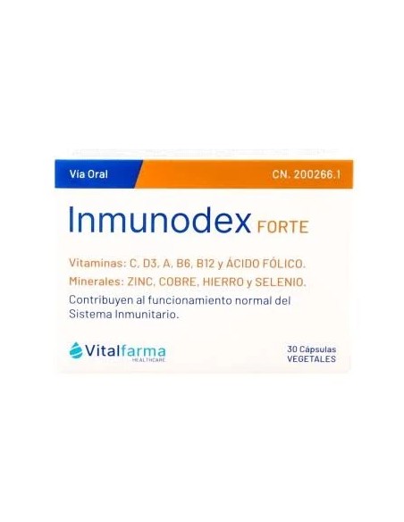Inmunodex Forte 30 cap Vitalfarma