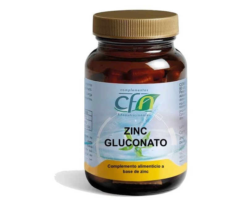 Zinc gluconato 90 cap Cfn